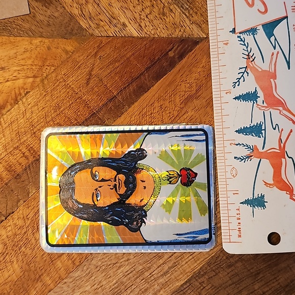 Vintage vending machine stickers Prism Jesus - Picture 3 of 7